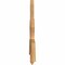 Ekena Millwork Alberta Smooth Timber Gable Bracket, Western Red Cedar, 60"W x 25"H x 1 1/2"D x 5 1/2"F, 10/12 Pitch GBW060X25X0206ALB00SWR - alternate 2